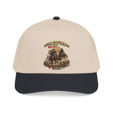 Load image into Gallery viewer, Mid Profile Baseball Cap - Army - Buffalo Soldiers in Iraq - OIF - Cavalrymen at War  w IRAQ SVC - 3D - Enhanced
