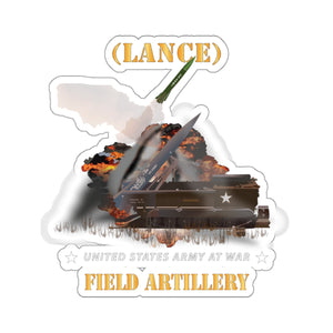 Kiss-Cut Stickers - Army - Field Artillery - Multiple LANCE Firing