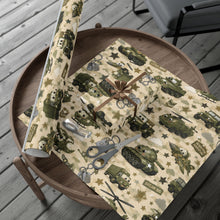 Load image into Gallery viewer, \Gift Wrap Paper — Military Kids
