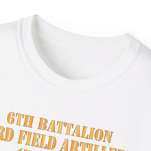 Load image into Gallery viewer, Unisex Ultra Cotton Tee - Field Artillery - 6th Bn, 33rd Field Artillery, Ft Sill, OK LANCE Firing - 1975-1981 X 300
