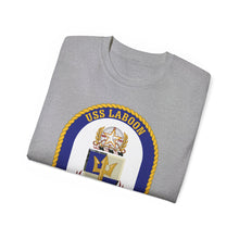 Load image into Gallery viewer, Unisex Ultra Cotton Tee - Navy - USS Laboon (DDG-58) wo Txt
