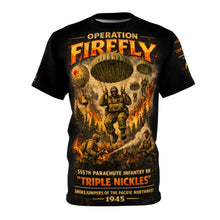 Load image into Gallery viewer, 555th Parachute Infantry Battalion "Into the Fire" Tribute Tee
