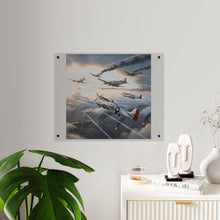 Load image into Gallery viewer, Acrylic Wall Art Panel - Red Tails in Action
