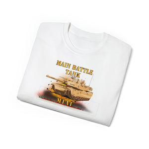 Unisex Ultra Cotton Tee - Army - Main Battle Tank - M1A1 X 300