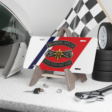 Load image into Gallery viewer, License Plate - USCG - Boarding Officer w txt - 3D - Enhanced
