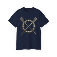 Load image into Gallery viewer, Unisex Ultra Cotton Tee - USCG - Surfman Badge wo txt - 3D - Enhanced
