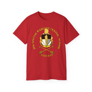 Unisex Ultra Cotton Tee - SOF - JFK Special Warfare Center - School Veteran wo BackGrnd