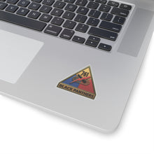 Load image into Gallery viewer, Kiss-Cut Stickers - SSI - 761st Tank Battalion SSI w Name Tape - 3D Enhanced
