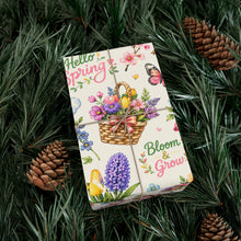 Load image into Gallery viewer, Gift Wrap Paper — Hello Spring Bloom &amp; Grow
