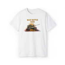 Load image into Gallery viewer, Unisex Ultra Cotton Tee - Main Battle Tank - M60A1 w Fire- Right Face
