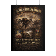 Load image into Gallery viewer, Rolled Posters - 369th Infantry Regiment - Assault across No Man's Land - WWI - Poster 1
