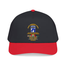 Load image into Gallery viewer, Mid Profile Baseball Cap - XVIII Airborne Corps Desert Storm Ribbons - 3D - Transparent
