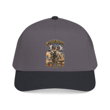 Load image into Gallery viewer, Mid Profile Baseball Cap - Army - Todays Buffalo Soldiers in Iraq - OIF - Cavalrymen at War  w IRAQ SVC - 3D - Enhanced
