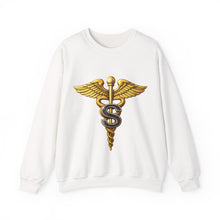 Load image into Gallery viewer, Crewneck Sweatshirt - Army Medical Specialist Corps Branch Insignia - 3D - Enhanced
