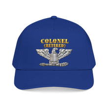 Load image into Gallery viewer, Mid Profile Baseball Cap - Colonel - Retired - 3D - Enhanced
