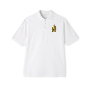 Men's Piqué Polo - First Sergeant - 1SG wo txt