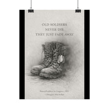 Load image into Gallery viewer, Posters - Old Soldiers Never Die
