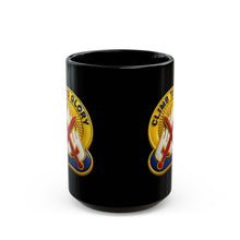 Load image into Gallery viewer, Black Mug  (15oz) - Army - DUI - 10th Mountain Division wo txt - 3D - Enhanced
