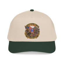Load image into Gallery viewer, Mid Profile Baseball Cap - Army - 442nd Infantry Regimental Combat Team - 3D - Enhanced with EUR WWII SVC
