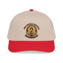 Load image into Gallery viewer, Mid Profile Baseball Cap - 2nd General Hospital - Landstuhl Germany - Black - 3D - Enhanced
