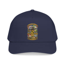 Load image into Gallery viewer, Mid Profile Baseball Cap - Army - Vietnam Combat Cavalry Veteran w 1st Cav Div SSI  Big Helo - 3D - Enhanced
