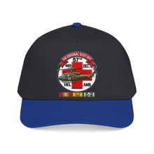 Load image into Gallery viewer, Mid Profile Baseball Cap - Army - 57th Medical Co - Original Dustoff - Vietnam w VN SVC - 3D - Enhanced
