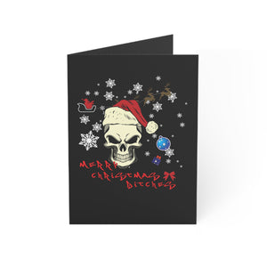 Greeting Cards (1, 10, 30, and 50pcs) - Merry Christmas Bitches