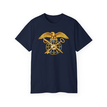 Load image into Gallery viewer, Unisex Ultra Cotton Tee - Quartermaster Corps Branch Insignia - 3D - Enhanced
