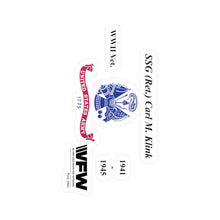 Load image into Gallery viewer, Kiss-Cut Vinyl Decal — SSG - Carl M. Klink
