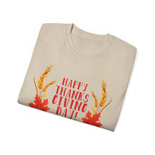 Load image into Gallery viewer, Unisex Ultra Cotton Tee - Happy Thanksgiving Day
