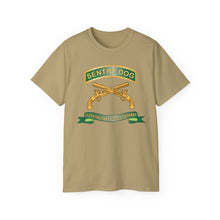 Load image into Gallery viewer, Unisex Ultra Cotton Tee - Army - Sentry Dog - 212th Military Police Company w Br - Ribbon X 300
