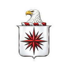 Load image into Gallery viewer, Kiss-Cut Stickers - COA - Central Intelligence Agency (CIA)  wo Txt - 3D - Enhanced
