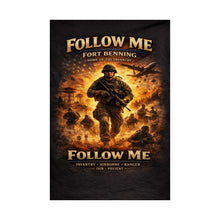 Load image into Gallery viewer, Matte Poster - Fort Benning - FOLLOW ME
