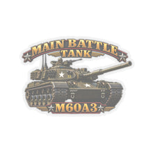 Load image into Gallery viewer, Kiss-Cut Stickers - Main Battle Tank - M60A3 - 3D - Enhanced
