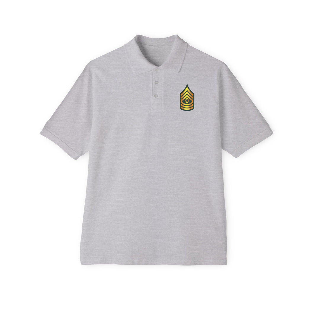 Men's Piqué Polo - First Sergeant - 1SG wo txt