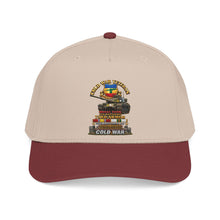 Load image into Gallery viewer, Mid Profile Baseball Cap - Army - Cold War Vet - 4th Bn 73rd Armor - 1st Inf Div - Panzer Kaserne Boblingen, FRG - M60A1 Tank w COLD SVC - 3D Enhanced X 300
