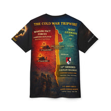 Load image into Gallery viewer, 11th Armored Cavalry - Germany Tripwire for the Cold War - All‑Over Print Tee
