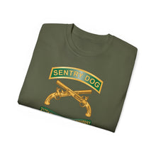 Load image into Gallery viewer, Unisex Ultra Cotton Tee - Army - Sentry Dog - 212th Military Police Company w Br - Ribbon Vietnam War Veteran w VN SVC X 300
