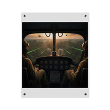 Load image into Gallery viewer, Acrylic Wall Art Panel - Pilots View Hot LZ - Vietnam
