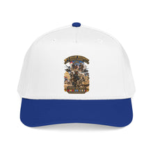 Load image into Gallery viewer, Mid Profile Baseball Cap - Army - Todays Buffalo Soldiers in Iraq - OIF - Cavalrymen at War  w IRAQ SVC - 3D - Enhanced
