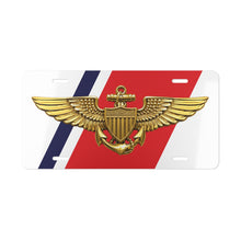 Load image into Gallery viewer, License Plate - USCG - Aviator Badge wo txt - 3D - Enhanced
