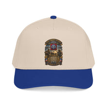 Load image into Gallery viewer, Mid Profile Baseball Cap - Army  - 82nd Airborne Division - WWII to NOW - All American Division - 3D - Enhanced
