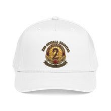 Load image into Gallery viewer, Mid Profile Baseball Cap - 2nd General Hospital - Landstuhl Germany - Black - 3D - Enhanced
