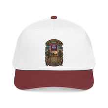 Load image into Gallery viewer, Mid Profile Baseball Cap - Army  - 82nd Airborne Division - WWII to NOW - All American Division - 3D - Enhanced
