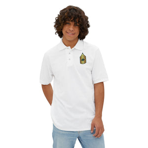 Men's Piqué Polo - Master Sergeant - MSG wo Txt