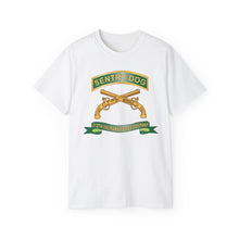 Load image into Gallery viewer, Unisex Ultra Cotton Tee - Army - Sentry Dog - 212th Military Police Company w Br - Ribbon X 300
