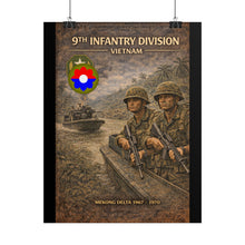 Load image into Gallery viewer, Rolled Posters - 9th Infantry Division in Vietnam
