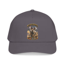 Load image into Gallery viewer, Mid Profile Baseball Cap - Army - Todays Buffalo Soldiers in Iraq - OIF - Cavalrymen at War  w IRAQ SVC - 3D - Enhanced
