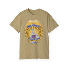 Load image into Gallery viewer, Unisex Ultra Cotton Tee - USMC - Police Officer -  U.S. Marine Corps 1775 X 300
