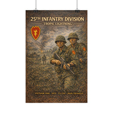 Load image into Gallery viewer, Rolled Posters - 25th Infantry Division - Tropic Lightning

